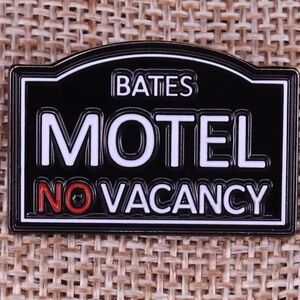 Bates, Bates Motel 2013 Horror TV Show Enamel Metal Pin